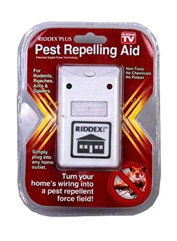 

Generic Electronic Pest Repelling Aid, White/Black