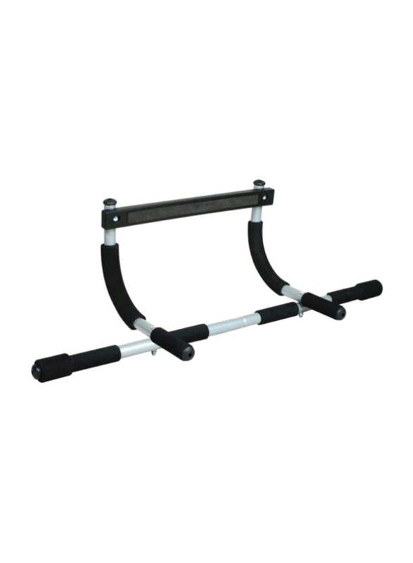 Iron Gym Upper Body Workout Bar, Black/Silver