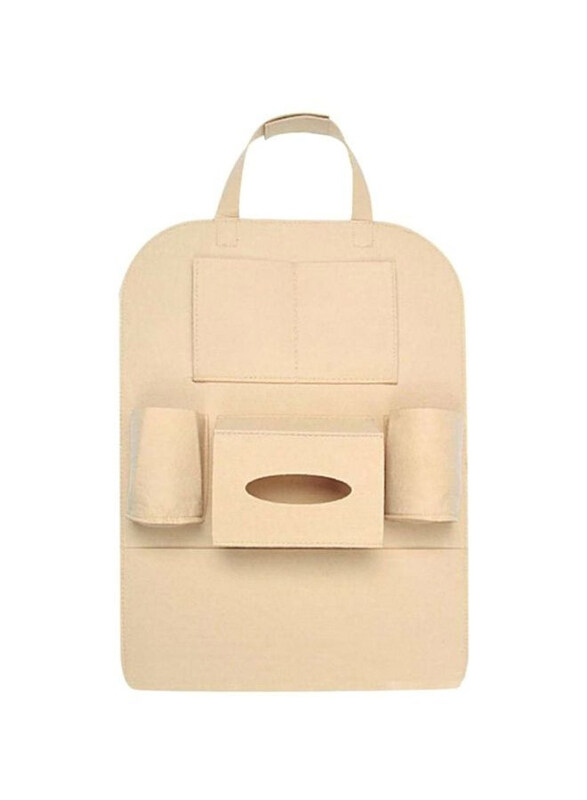 

Generic Car Seat Back Hanger Organizer Holder, Beige
