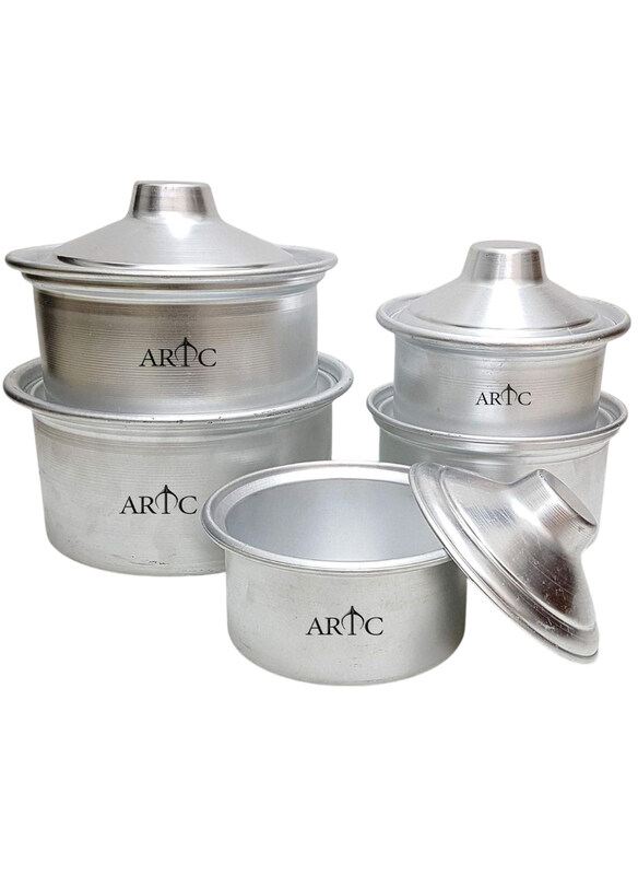 

Artc 10-Piece Basari Cooking Pot, Silver