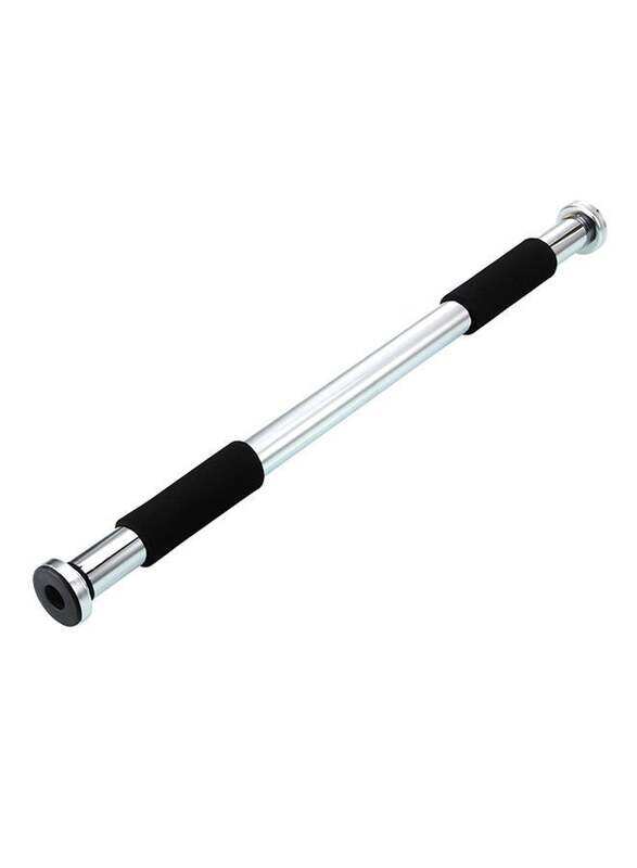 

Generic Door Way Gym Bar, Black/Silver