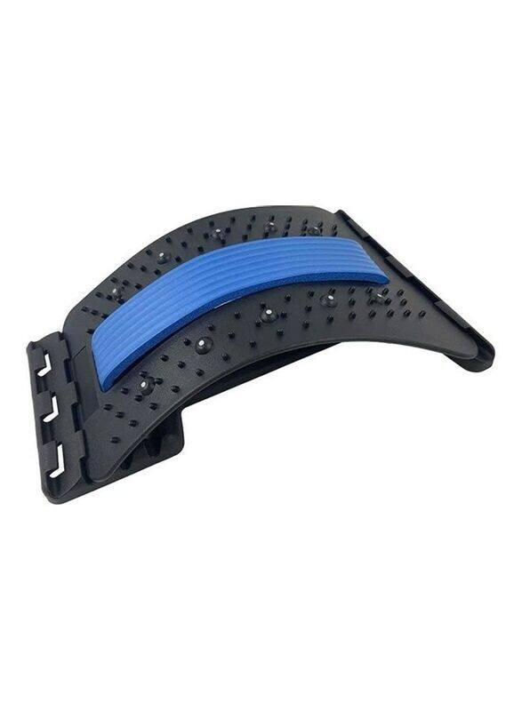 

XiuWoo Adjustable Back Stretcher Device with Magnetic Points, T110, Black/Blue