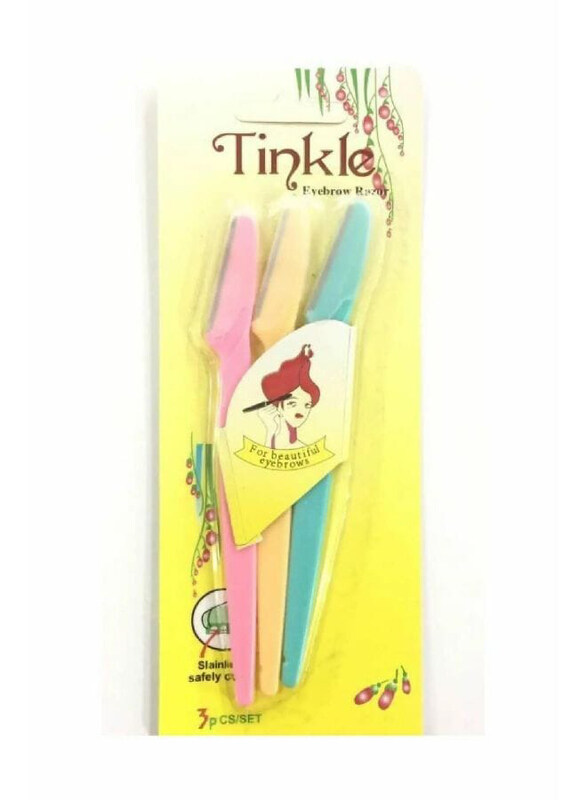 

Tinkle 3-Piece Eyebrow Trimmer Set, Multicolour