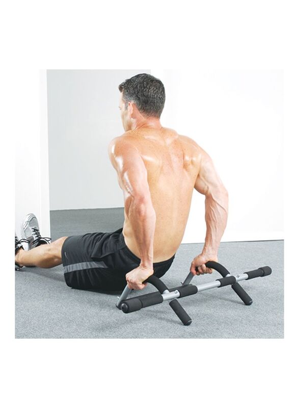 Total Upper Body Workout Bar, Black/Grey