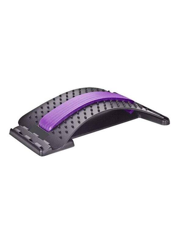 

XiuWoo Adjustable Back Stretcher Device with Magnetic Points, One Size, T210, Black/Purple