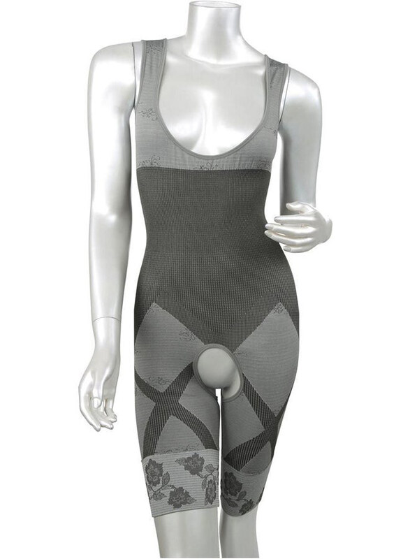 

Generic Tummy Slimming Wear Body Shaper Dress, Grey, Medium