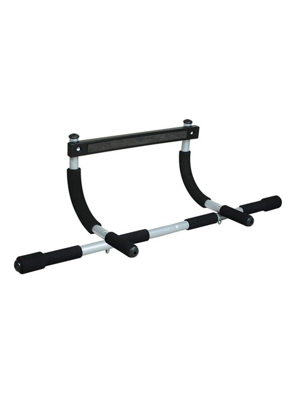 Total Upper Body Workout Bar, Black/Silver