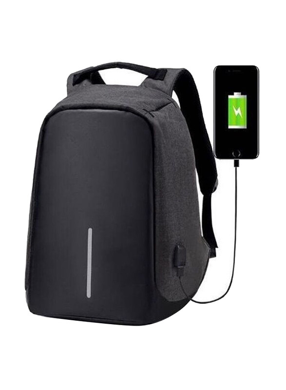 

Bobby 15.6-Inch Anti-Theft Backpack Laptop Bag with Usb Charging Port, Black