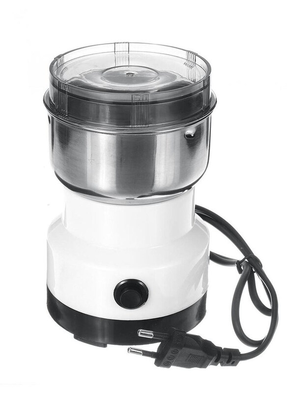 

DubaiGallery 200ml Multipurpose Electric Coffee Bean Grinder, 150W, Multicolour