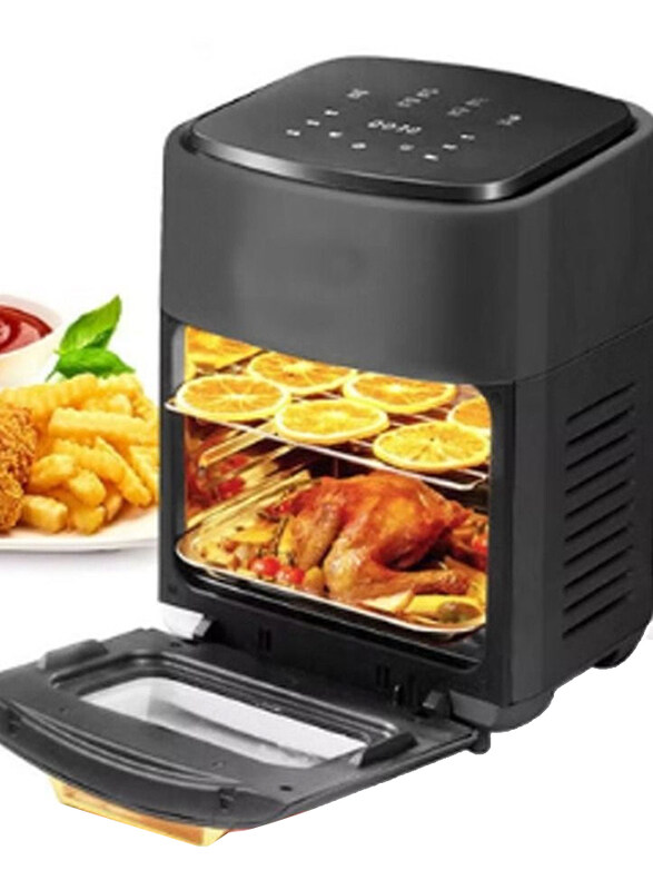 

Silver Crest 15L Electric Air Fryer, 1400W, JD-989, Black