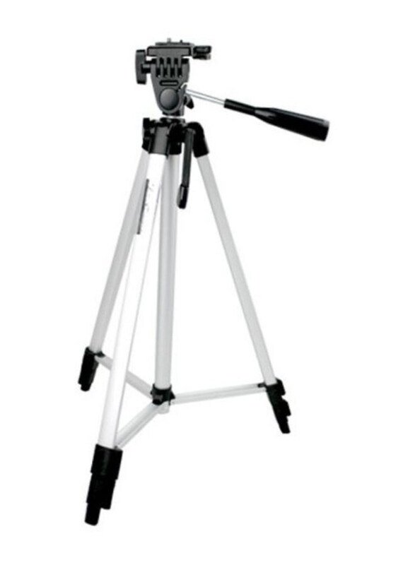 

NA Portable Lightweight Tripod with Carrying Bag, Silver/Black