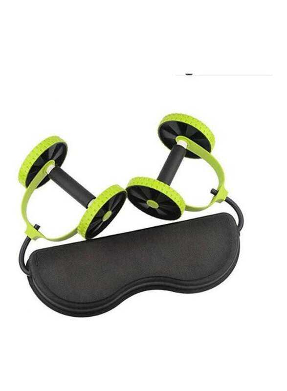 

Generic Extreme Abdominal Wheel All In One Core Muscle Roller, Black/Green