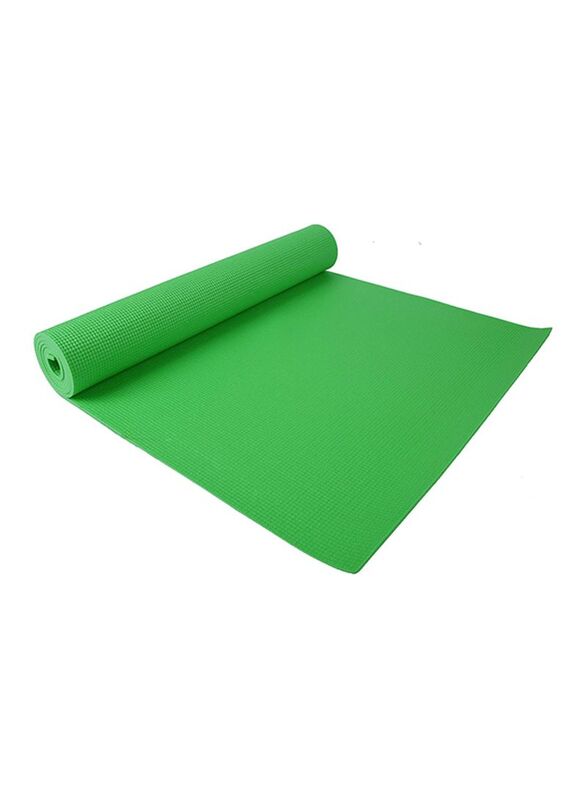 Yoga Mat With Carry Strap, 24-Inch, Green