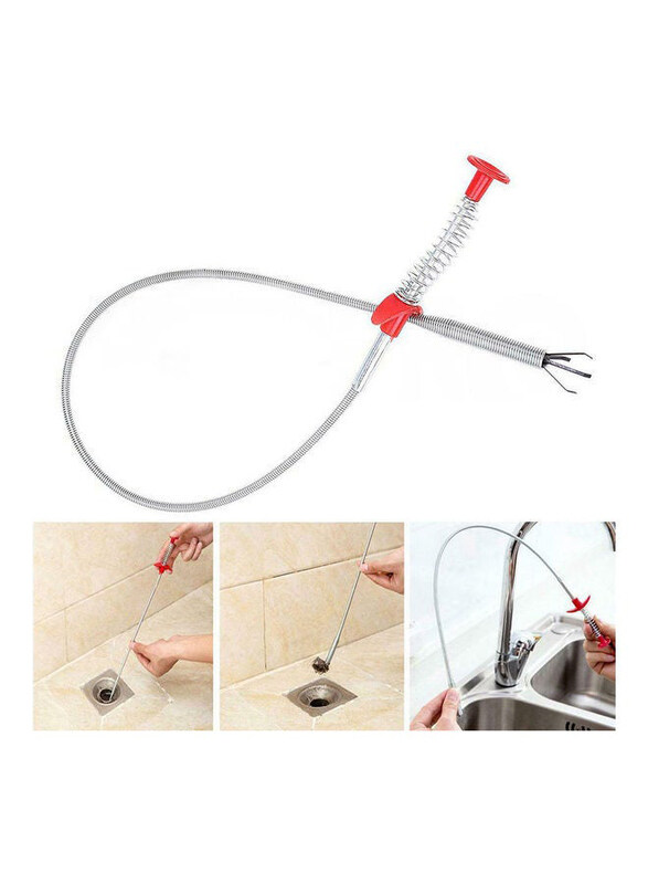 

Generic Bendable Sink Cleaning Hook Sewer Dredging Tool, 20x10x20cm, One Size
