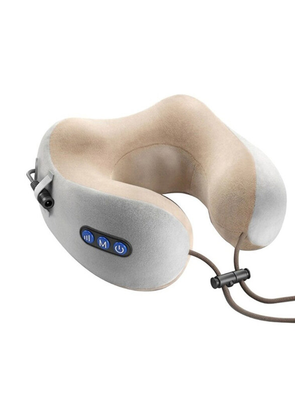 

DubaiGallery Travel Pillow, Beige