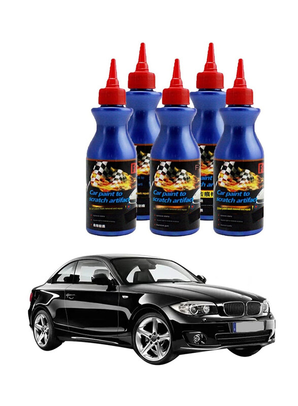 

Dubai Gallery 5 Pieces Car Scratch Remover Repair Kit Car Paint Scratch Repair Wax, Blue