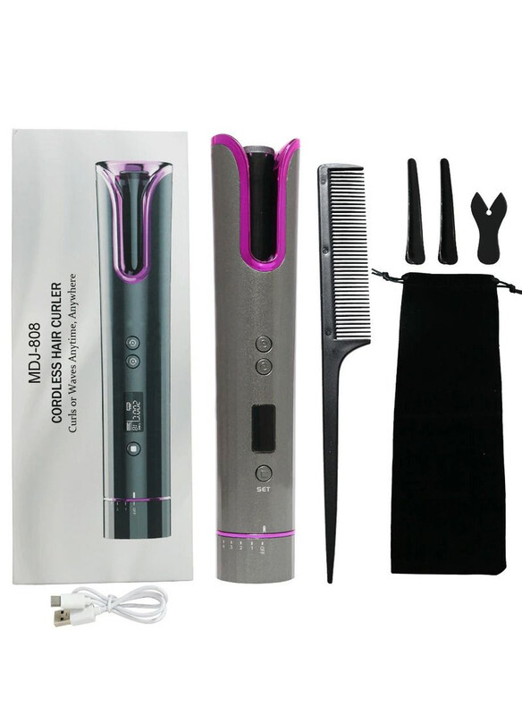 

Generic Ceramic Auto Rotating Air Spin and Curl Hair Curler, Multicolour