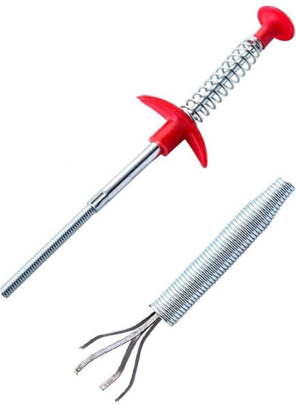 

DubaiGallery Drain Clog Remover Multifunctional Cleaning Claw for Kitchen Sink, Bathroom Tub, Toilet, 62cm