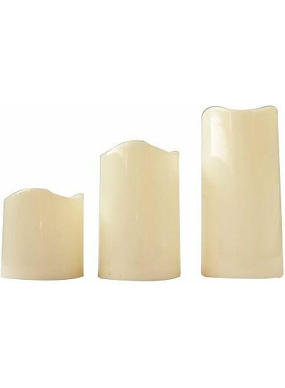 

Generic 3-Piece LED Candle with Remote Control Set, Assorted