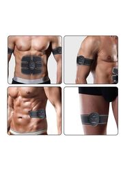 EMS Muscle Trainer Gear Belt, 3 Pieces, Black