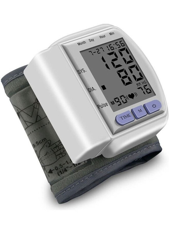 

DubaiGallery Automatic Wrist Watch Blood Pressure Monitor, Multicolour