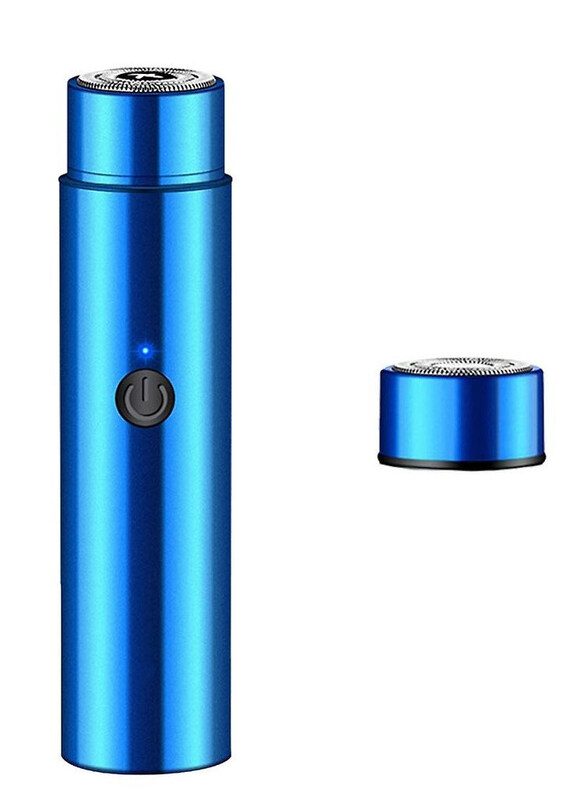 

DubaiGallery Mini Portable Electric Shaver, Blue
