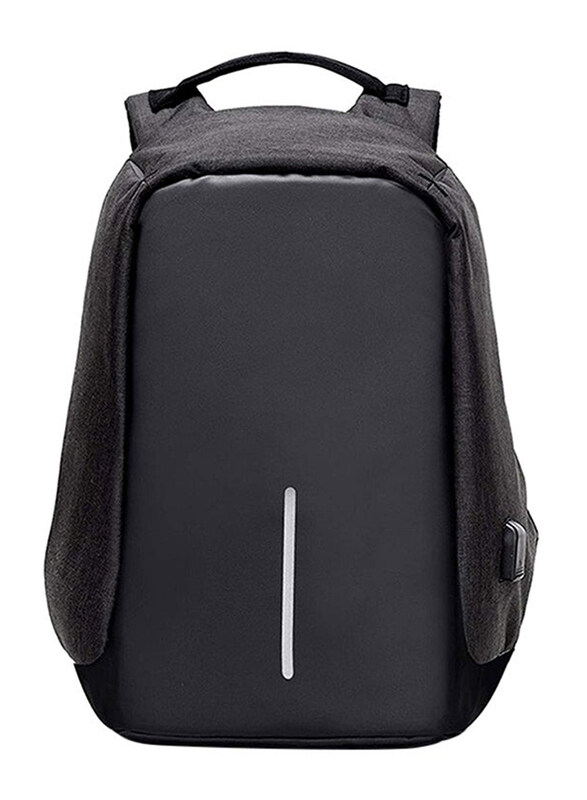 

Generic 14-Inch Backpack Laptop Bag with USB Charging Port, Black