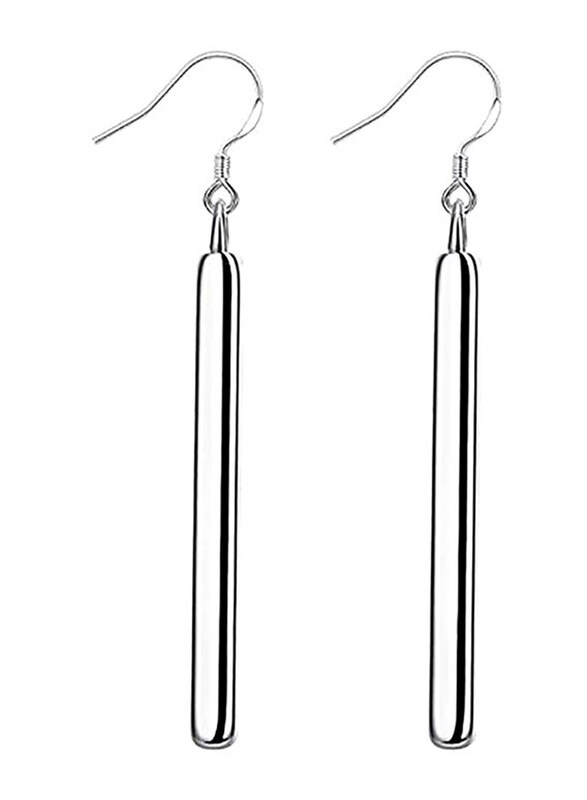 

Cutesmile Silver Plated Teardrop Earrings for Women, Silver