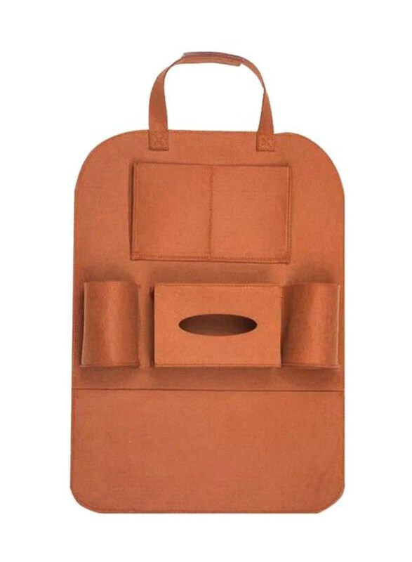 

Generic Pocket Storage Bag Car Vehicle Seat Back Hanger Holder Organizer, 1552407485-234, Brown