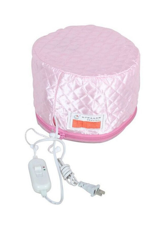 

Generic Hair Thermal Treatment Steamer Cap for All Hair Types, Pink