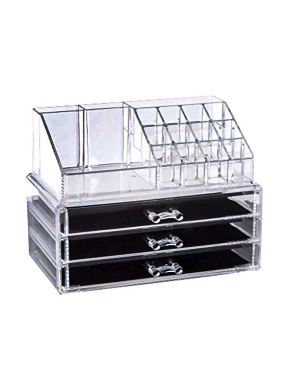 

Generic Make Up Organizer Box, Clear