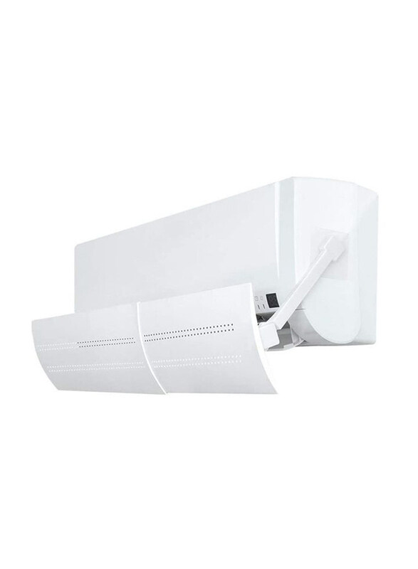 

Xiuwoo Anti Direct Blowing Adjustable Air Conditioner Deflector, J314, White