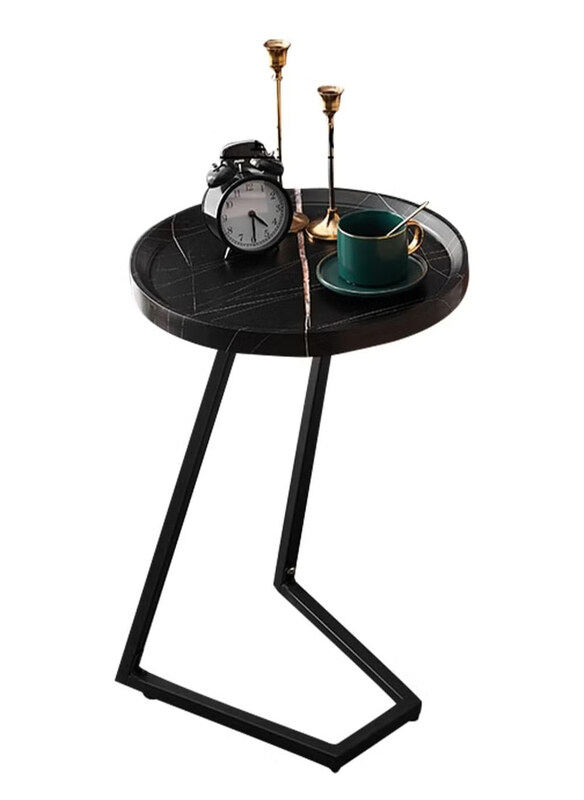 

DubaiGallery Oval Coffee Table, Black
