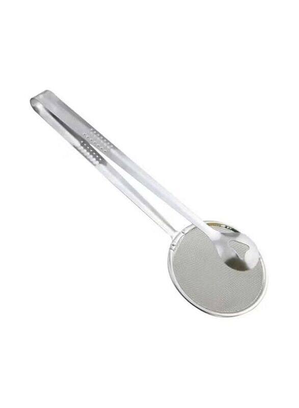 

Uronn 10cm Durable Frying Tong, Silver