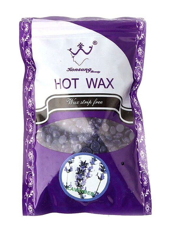 

Konsung Beauty Lavender Hair Removal Hot Wax Beans, Purple, 100gm