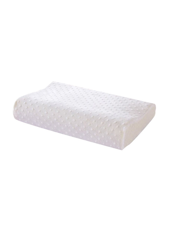 

Generic Orthopedic Sponge Pillow Memory Foam Slow Rebound Cervical Protection Baby Care, White