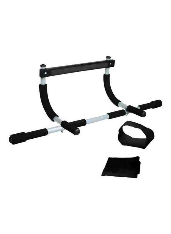 

Generic Workout Steel Bar, Black/Silver