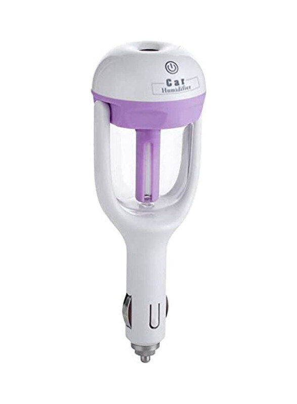 

Generic Mini Aroma Essential Oil Diffuser, White/Purple
