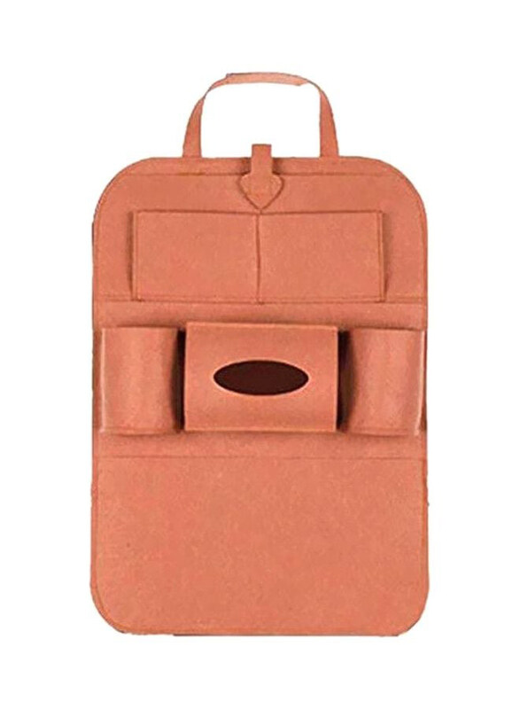 

Agc Multi Pocket Car Back Seat Organizer, HYB20-631, Brown
