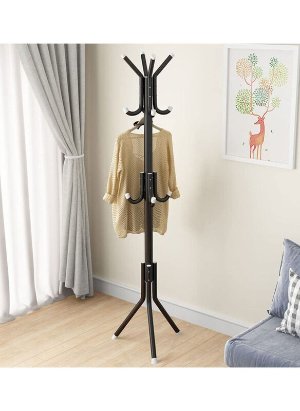 

DubaiGallery Freestanding Vertical Clothes Rack, Black