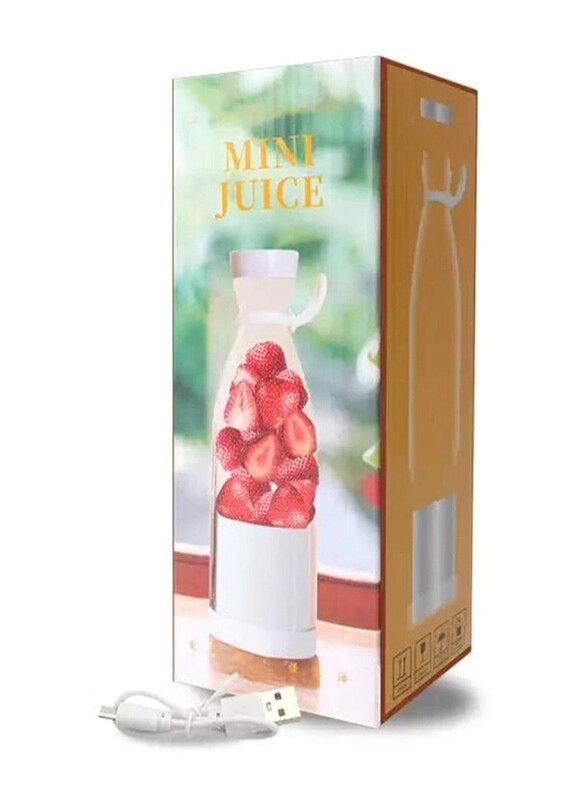 

DubaiGallery USB Rechargeable Mini Portable Juicer, LL-890, White