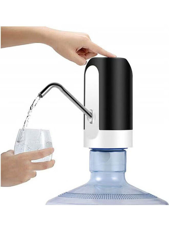 

Generic Rechargeable Wireless Water Bottle Electric Pump Dispenser, Multicolour
