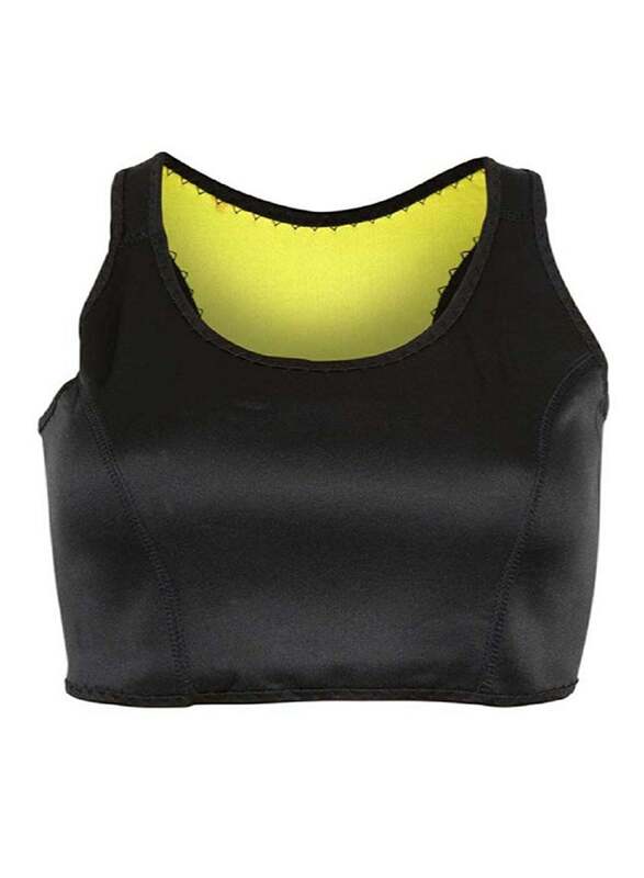 3-In-1 Body Shaper for Women, XXXL, Black/Yellow