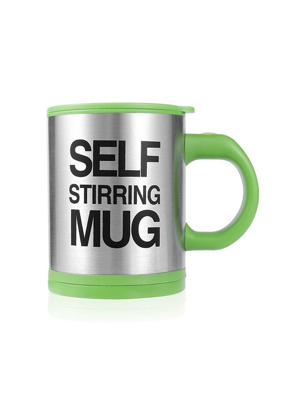 

Generic 400ml Self Stirring Auto Mixing Tea Coffee Mug, Green