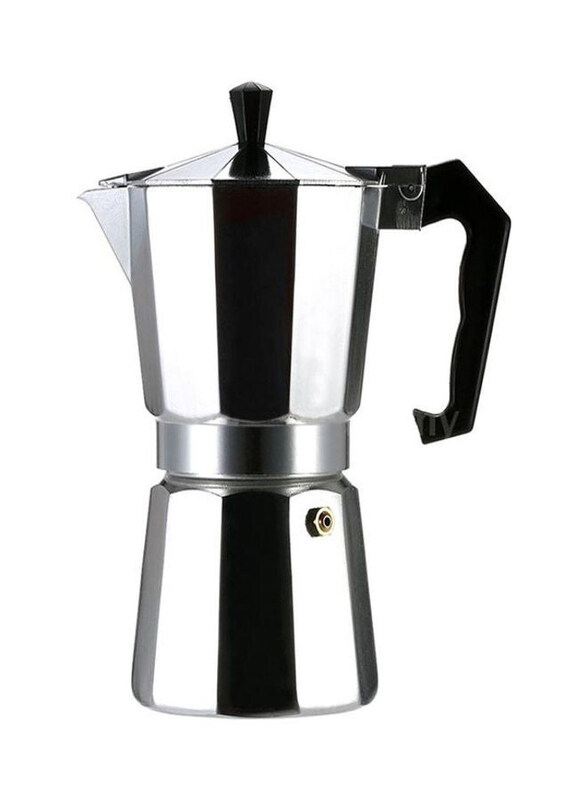 

Toscana U Cordless Espresso Percolator Maker, H18577, Silver