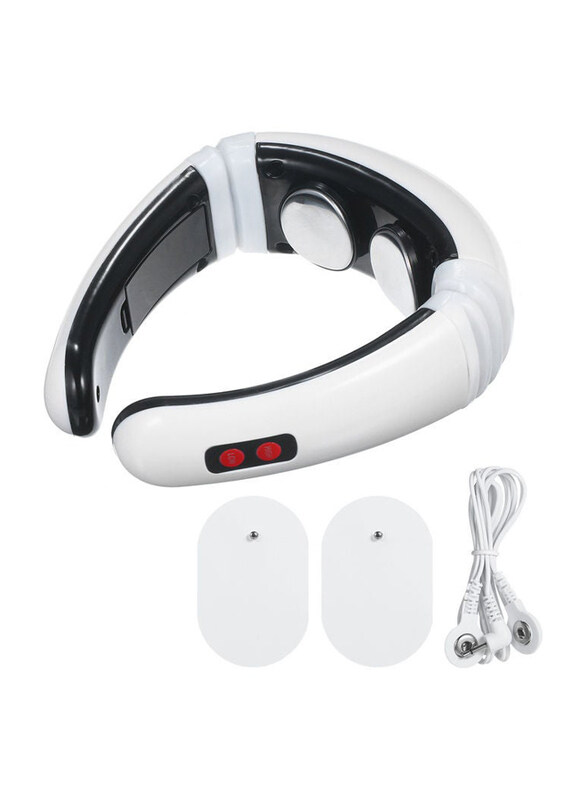 

Generic Electric Neck Massager Set, White/Black