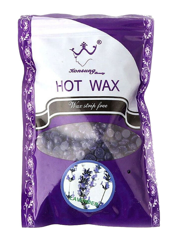 

Konsung Beauty Hair Removal Hard Wax Beans, Purple, 100gm