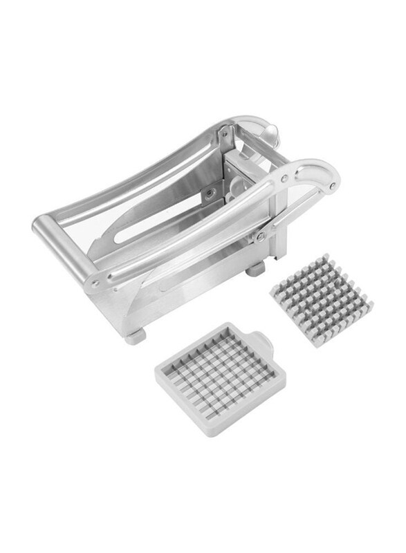 

Generic Potato Slicer French Fry Cutter, Silver