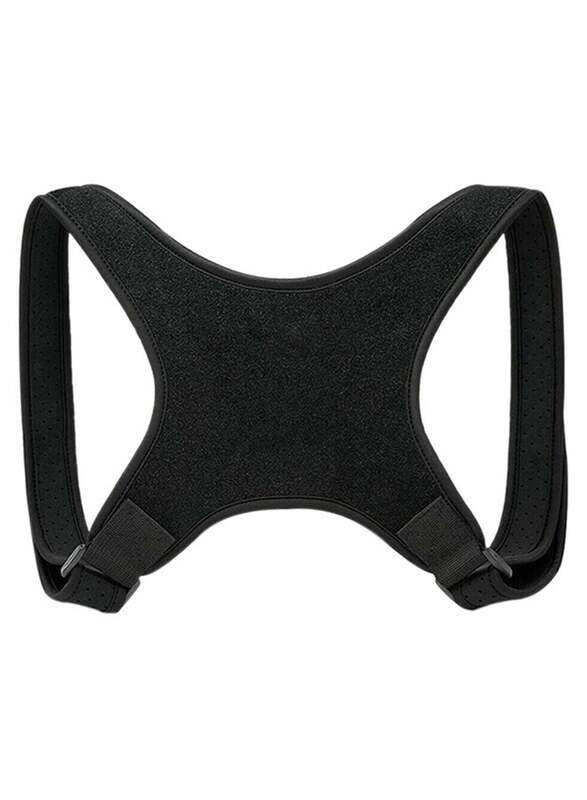 

Generic Posture Corrector Back Support Strap Belt, Black