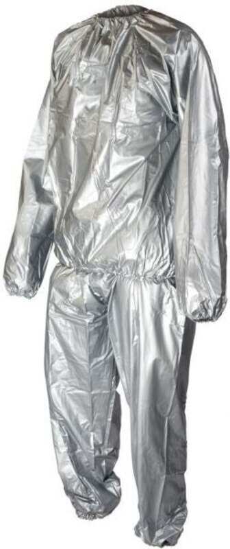 

Generic Sauna Slimming Suit, XL, Silver